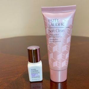 NEW! Estée Lauder Soft Clean Foaming Cleanser & Perfectionist Pro Brightening